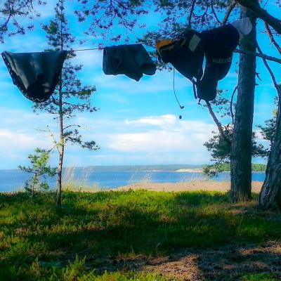 wild camping, Archipelago National Park. Finland